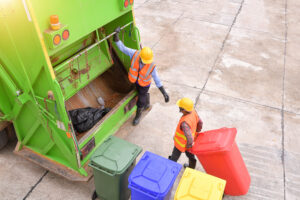 Camion ramassage déchets Montpellier